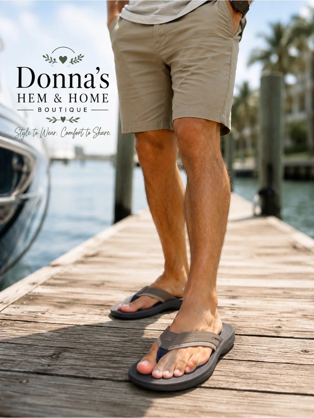 🐟 REEF Cushion Dawn Grey Men’s Flip Flop Sandals NWOTs
